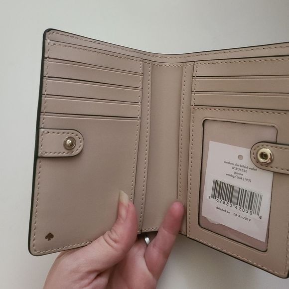 kate Spade Jeanne Medium Bifold Slim Wallet - Picture 3 of 7